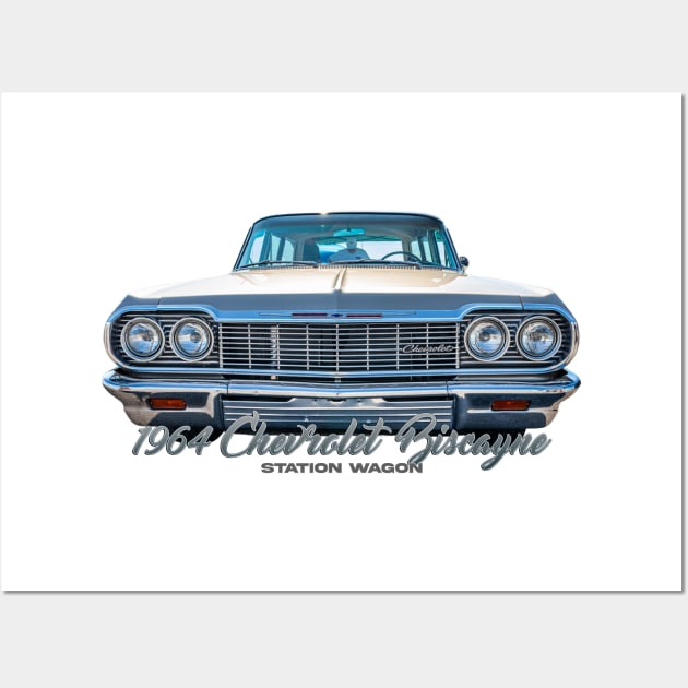 1964 Chevrolet Biscayne Station Wagon Wall Art by Gestalt Imagery